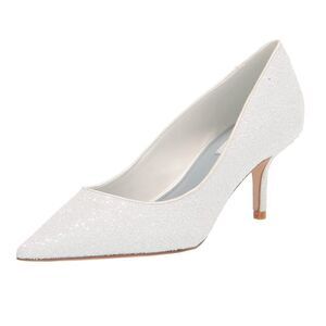 Nine West White Heels